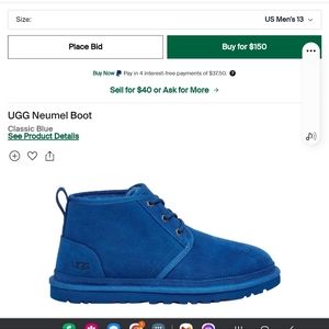 Mens UGG Brand new SIZE 15